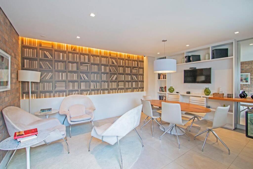 Studio 111 Conforto, Estilo E Localizacao Privilegiada Now Alto Da Boa Vista Zona Sul De Sp サンパウロ エクステリア 写真